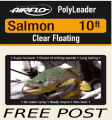 10Ft Salmon Polyleader     FREE POST
