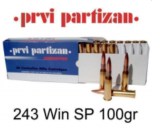 PPU 243 WIN SP 100gr (GW1035)