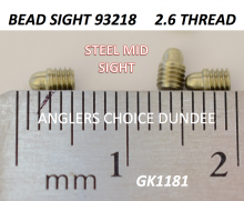 STEEL MID SIGHT 93218 2.6 THREAD  (GK1181)