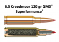 SPF 6.5 Creedmoor 120gr GMX (20) LEAD FREE  (GE1091)