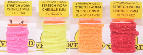 Stretch Worm Chenille 3mm