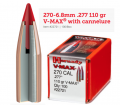 270-6.8mm .277 110 gr V-MAX� with cannelure (GE1086)