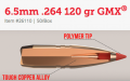 6.5mm .264 120 gr GMX 26110 (GE1173)