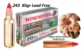 .243 Win EXTREME POINT LEAD FREE  85Gr (GC1062)