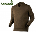 Seeland Essex jersey Faun Brown melange Size M (SE1113)