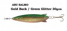 Abu Toby Salmo Gold Back / Green Glitter