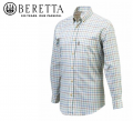 Beretta LU321 Classic shirt blue check Size 3XL