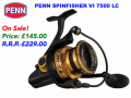 PENN SPINFISHER VI 7500 LC   (PS1047)