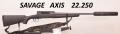 SAVAGE AXIS 22.250 & MOD (FA3 91-5)